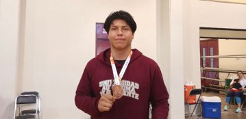 UAdeO obtiene Medalla de Bronce en Lucha Universitaria, estudiante Gaudy Durán consigue la presea en la Universiada Nacional 2023